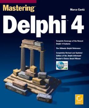 Paperback Mastering Delphi 4 Book