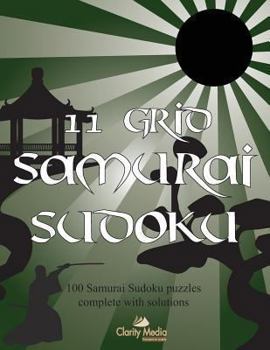 Paperback 11 Grid Samurai Sudoku: 100 Samurai sudoku puzzles Book