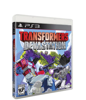 Game - Playstation 3 Transformers: Devastation Book