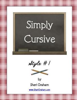 Paperback Simply Cursive Book
