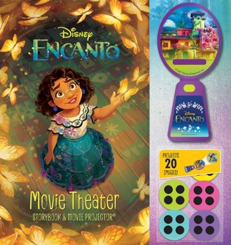Hardcover Disney Encanto: Movie Theater Storybook & Movie Projector [With Projector] Book