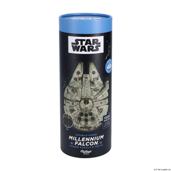 Star Wars Millennium Falcon Jigsaw Puzzle and Trivia: 1000 Pieces