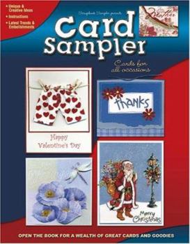 Paperback Card Sampler Book