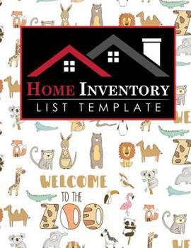 Paperback Home Inventory List Template Book