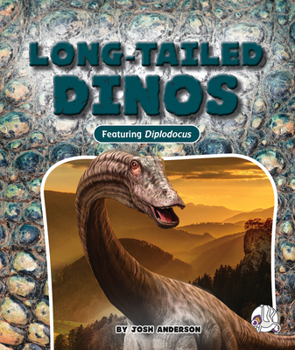 Library Binding Long-Tailed Dinos Book