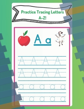 Paperback Let's Trace Letters: Alphabet A-Z for Kids (Ages 3-6) Book