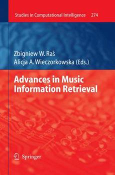 Paperback Advances in Music Information Retrieval Book