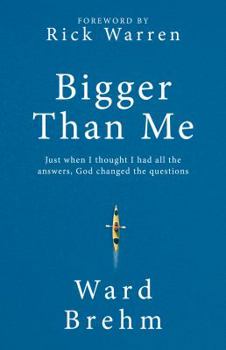 Hardcover Bigger Than Me: Just When I Thought I Had All the Answers, God Changed the Questions Book