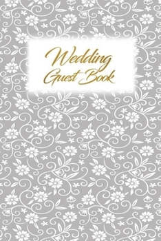 Wedding Guest Book: Wedding Guest Inpirational Message Advice Book for Newly Wed