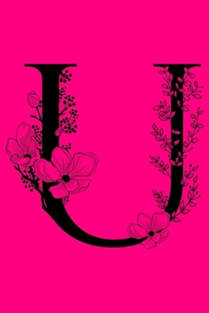 U: Monogram Initial Notebook