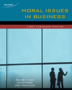 Paperback Moral Issues in Business Book