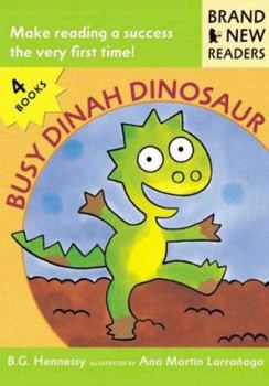 Paperback Busy Dinah Dinosaur: Brand New Readers Book