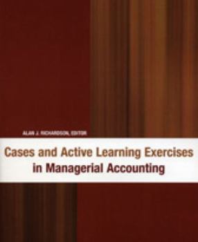 Paperback Cases And Active Learning Exercises In Managerial Accounting Book