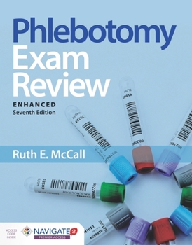 Paperback Phlebotomy Exam Review, Enhanced Edition Book