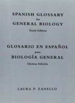Paperback Spanish Glossary for Biology Book