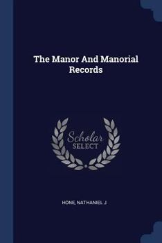 Paperback The Manor And Manorial Records Book