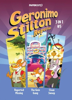 Paperback Geronimo Stilton Reporter 3 in 1 Vol. 5 Book