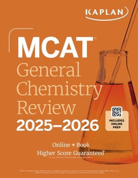 Paperback MCAT General Chemistry Review 2025-2026: Online + Book