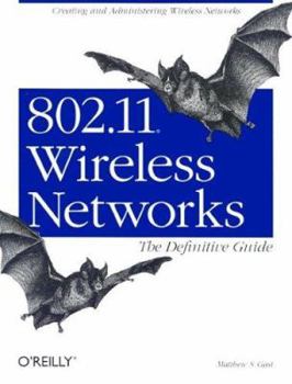 Paperback 802.11 Wireless Networks: The Definitive Guide Book