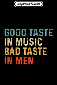 Composition Notebook: Vintage Electric Bass Guitar Headstock Gift for Men Journal/Notebook Blank Lined Ruled 6x9 100 Pages