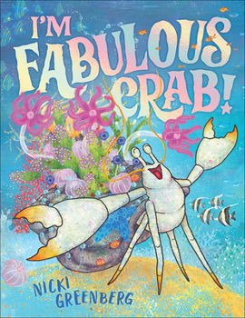 Hardcover I'm Fabulous Crab Book