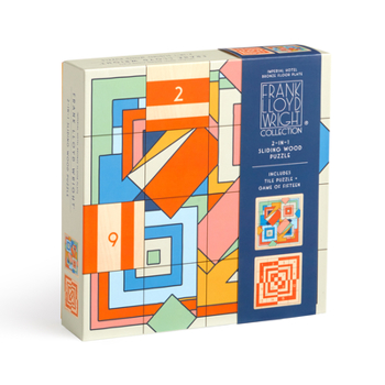 Misc. Frank Lloyd Wright Imperial Hotel 2-In-1 Sliding Wood Puzzle Book