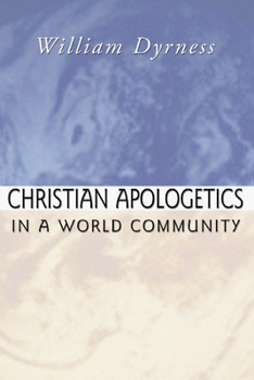 Paperback Christian Apologetics in a World Community Book