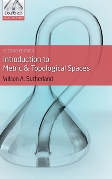 Hardcover Introduction to Metric & Topological Spaces Book