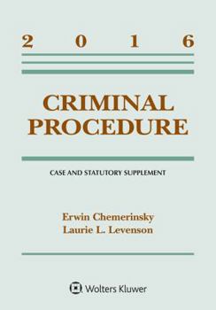 Paperback Criminal Procedure: 2016 Case and Statutory Supplement Book