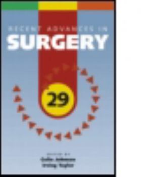 Paperback Recent Advances in Surgery: 29 Book