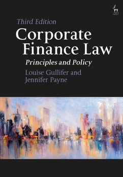 Paperback Corporate Finance Law: Principles and Policy Book