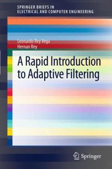 Paperback A Rapid Introduction to Adaptive Filtering Book