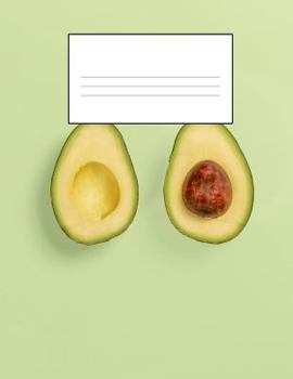 Paperback Avocado Story Paper Book - Avocado Lovers Unite: Story Paper Book