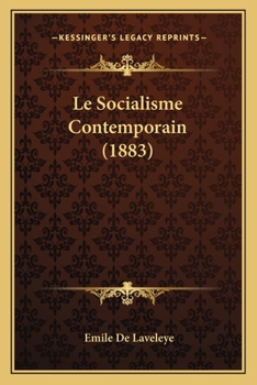 Paperback Le Socialisme Contemporain (1883) Book