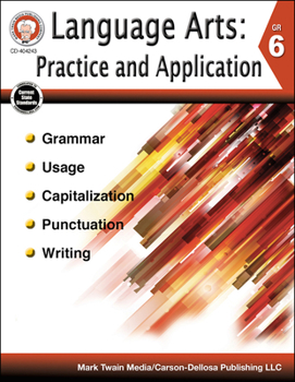 Paperback Language Arts: Practice and Application, Grade 6 Book