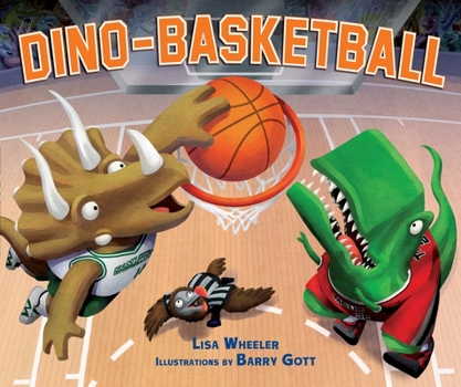 Hardcover Dino-Basketball Book