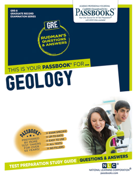 Paperback Geology (Gre-8): Passbooks Study Guide Volume 8 Book