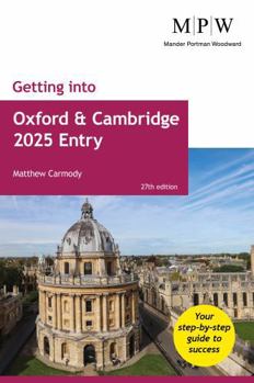 Paperback Getting into Oxford and Cambridge 2025 Entry Book