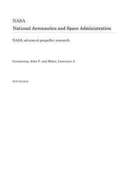 Paperback NASA Advanced Propeller Research Book