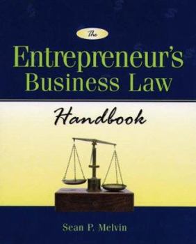 Paperback The Entrepreneur's Business Law Handbook Book