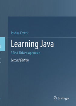Paperback Learning Java: A Test-Driven Approach Book