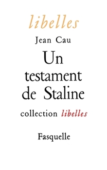 Paperback Un testament de Staline [French] Book