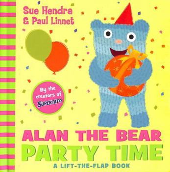 Hardcover Alan the Bear Partytime Book