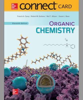 Printed Access Code Connect Access Card 2-Year for Organic Chemistry Book