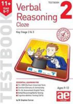 Paperback 11+ Verbal Reasoning Year 5-7 Cloze Testbook 2 Book