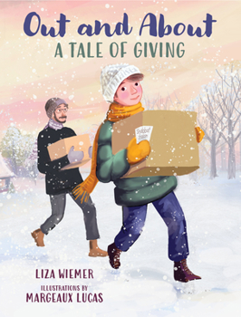Hardcover Out and about: A Tale of Giving Book