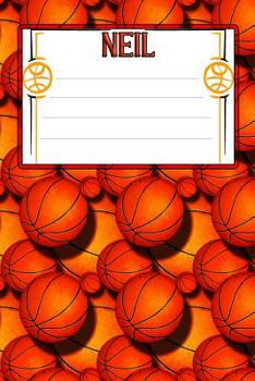 Paperback Basketball Life Neil: College Ruled Composition Book