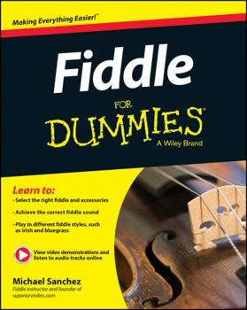 Paperback Fiddle for Dummies: Book + Online Video and Audio Instruction Book