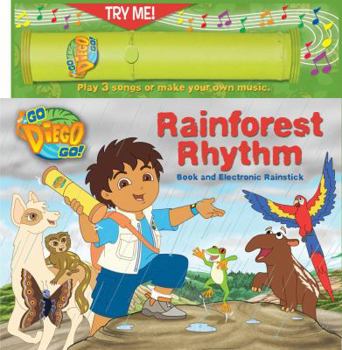 Hardcover Rainforest Rhythm [With Electronic Rainstick] Book