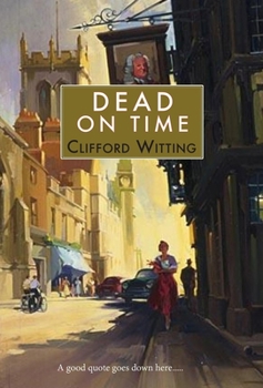 Paperback Dead on Time Book